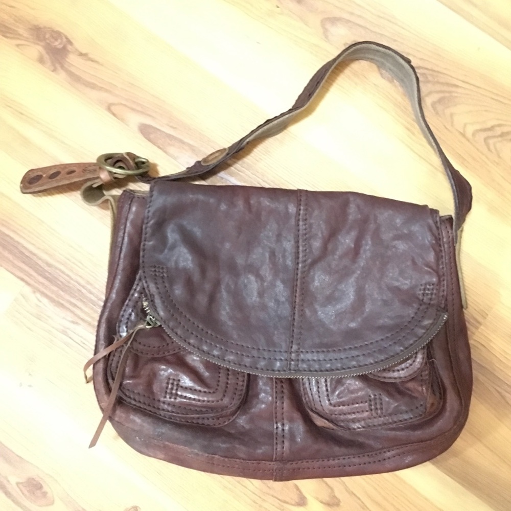 Lucky Brand Leather Purse / Shoulder Bag
